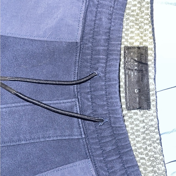 Abercrombie & Fitch Sweatpants zippered pocket NAVY size S - Picture 7 of 7